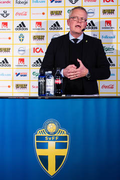 Sveriges förbundskapten Janne Andersson