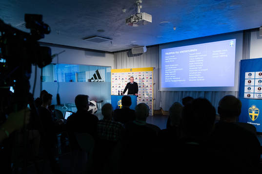 Sveriges förbundskapten Janne Andersson