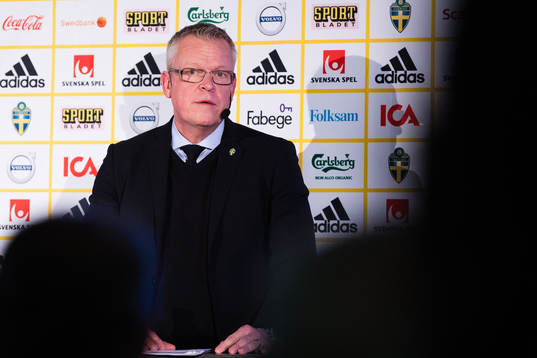 Sveriges förbundskapten Janne Andersson