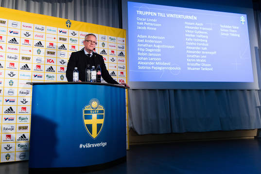 Sveriges förbundskapten Janne Andersson