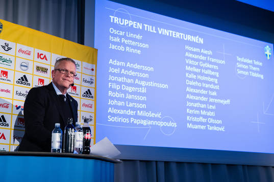 Sveriges förbundskapten Janne Andersson