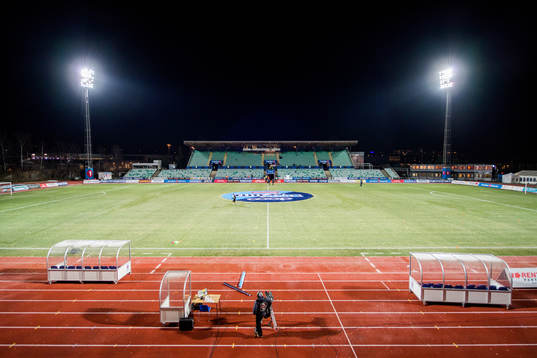 General interior view of Nadderud Stadion