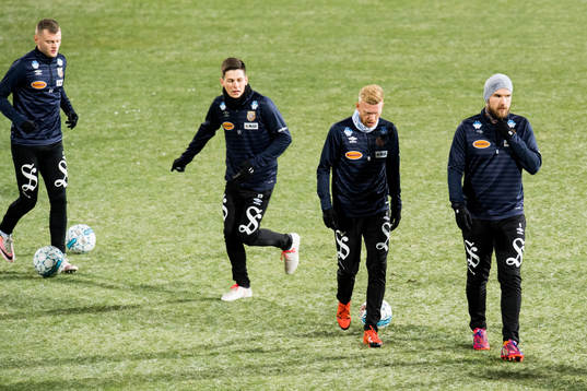 Adam Örn Arnarson, Sondre Fet, Fredrik Carlsen and