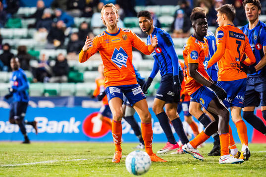 Jørgen Hatlehol of Aalesund looks dejected