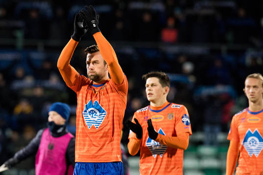Kaj Ramsteijn and Sondre Fet of Aalesund