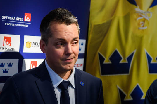Sveriges förbundskapten Tomas Montén