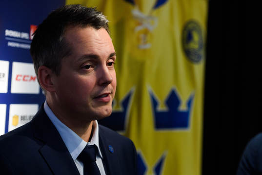 Sveriges förbundskapten Tomas Montén