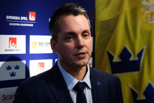 Sveriges förbundskapten Tomas Montén