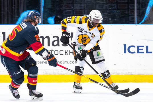 Djurgårdens Jakob Lilja och Skellefteås Edwin Hedberg