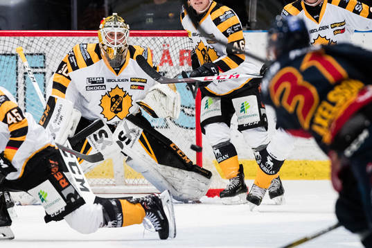 Skellefteås målvakt Gustaf Lindvall
