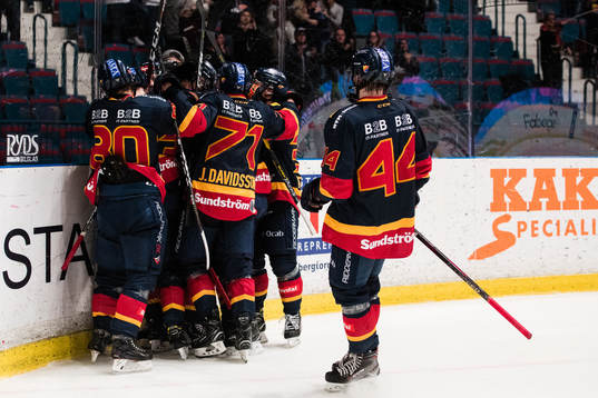 Djurgårdens spelare jublar