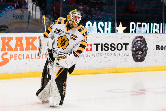 Skellefteås målvakt Gustaf Lindvall