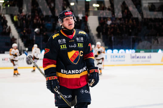 Djurgårdens Henrik Eriksson deppar