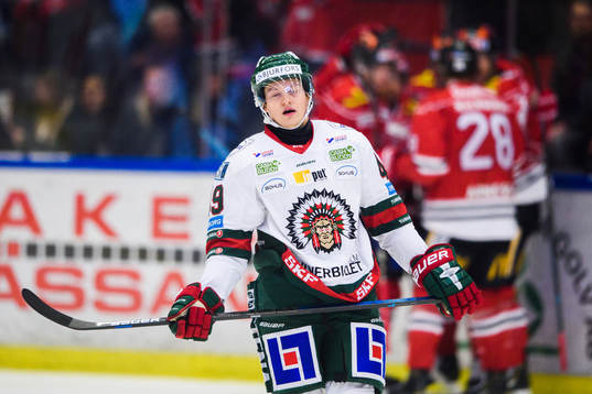 Frölundas Rhett Rakhshani deppar