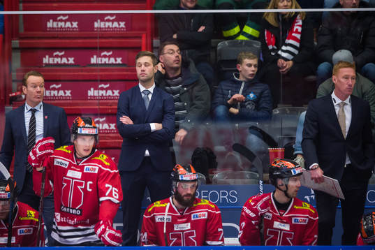 Örebros tränare Niklas Eriksson, assisterande tränare