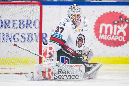 Frölundas målvakt Johan Gustafsson