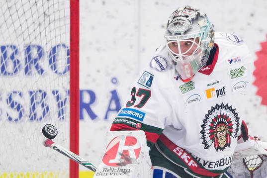 Frölundas målvakt Johan Gustafsson