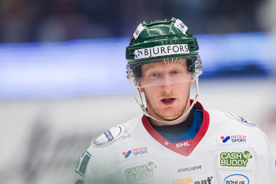 Frölundas Simon Hjalmarsson deppar