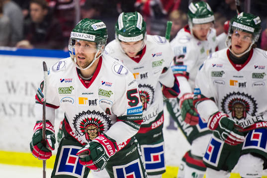 Frölundas Jonathan Sigalet jublar