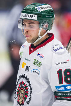 Frölundas Mattias Nörstebö deppar