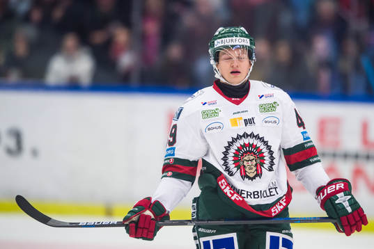 Frölundas Rhett Rakhshani deppar