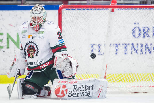 Frölundas målvakt Johan Gustafsson