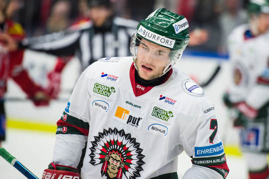 Frölundas Pathrik Westerholm deppar