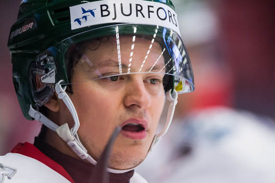 Frölundas Rhett Rakhshani deppar