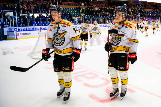 Luleås Jonas Berglund och Fredrik Styrman deppar