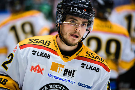 Luleås Oscar Engsund deppar