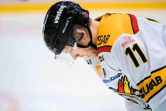 Luleås Petter Emanuelsson deppar