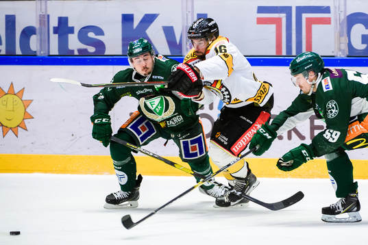 Färjestads Jens Westin och Linus Johansson