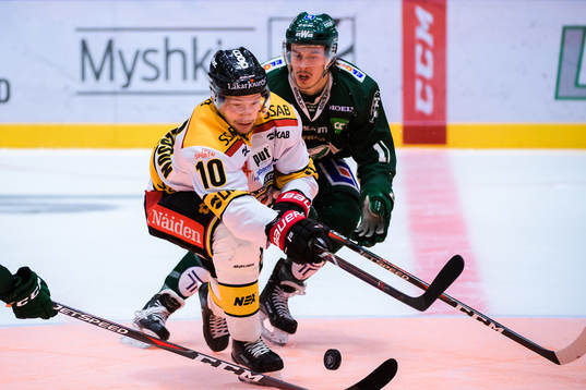Luleås Einar Emanuelsson och Färjestads Joakim Nygård