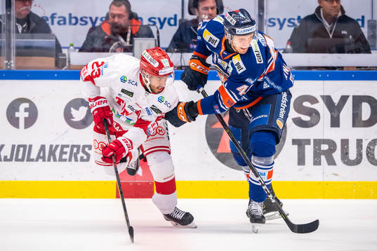 Timrås Jeremy Boyce och Växjös Peter Andersson