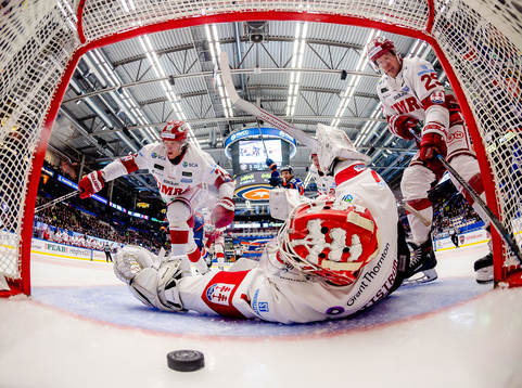 Timrås Marcus Hardegård, Morten Madsen och målvakt