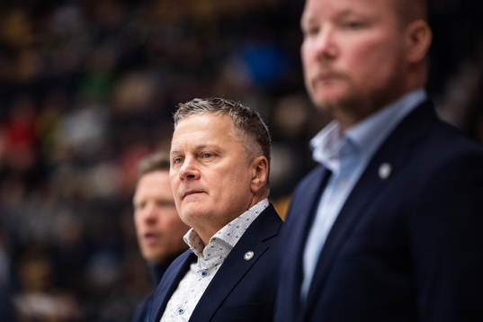 s assisterande tränare Nicklas Rahm, tränare Stephan