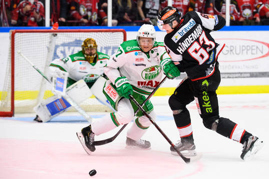 Rögles Jesper Williamsson och Malmö Redhawks Fredrik