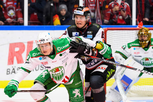 Rögles Jesper Williamsson och Malmö Redhawks Fredrik