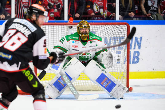 Rögles målvakt Justin Pogge