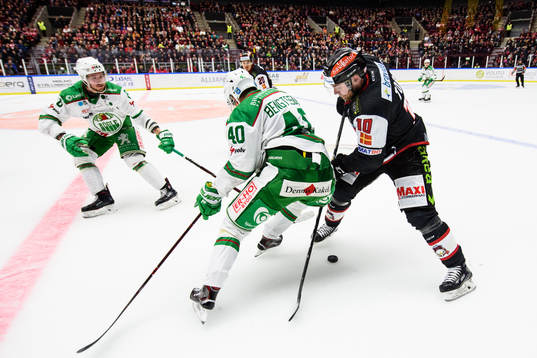 Rögles Christopher Bengtsson och Malmö Redhawks Nichlas