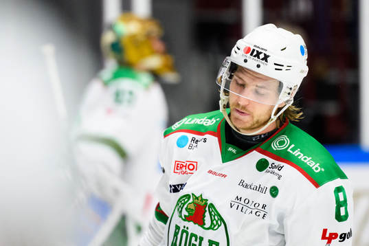 Rögles Linus Sandin deppar