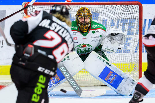 Rögles målvakt Justin Pogge