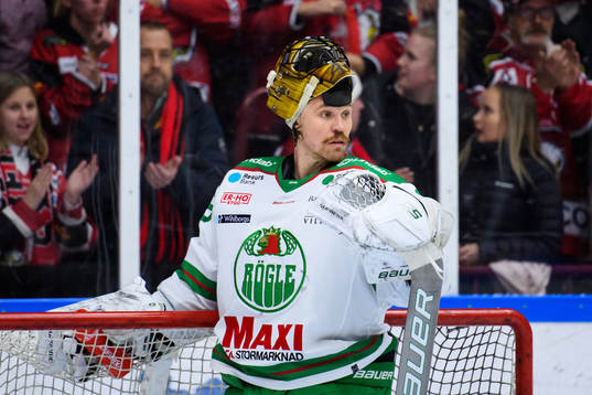 Rögles målvakt Justin Pogge