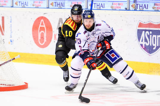 Brynäs Marcus Ersson och Linköpings Andrew Gordon
