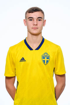 Aleksander Nilsson i P16-landslaget