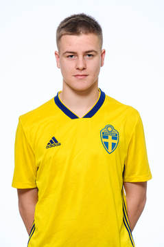 Viktor Widell i P16-landslaget