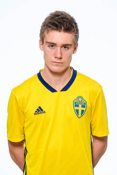 Melvin Sjöland i P16-landslaget