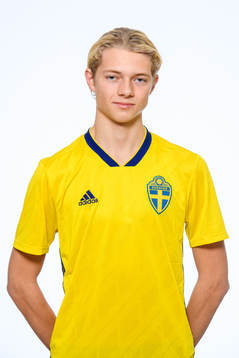 Elvis Lindkvist i P16-landslaget
