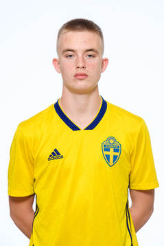 Totte Holmkvist  i P16-landslaget