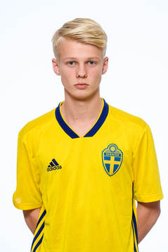 Alvin Holmgren i P16-landslaget